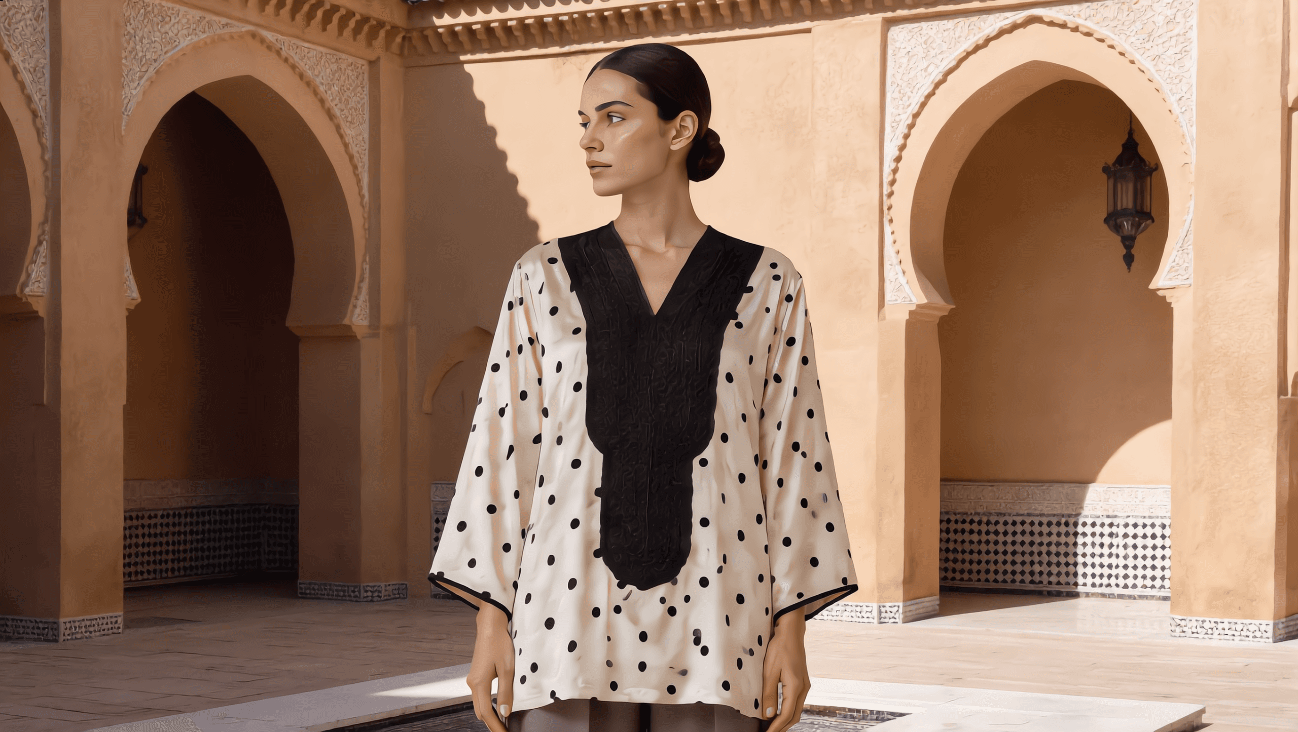 Le Point d'Ivoire — Top, craftsmanship detail